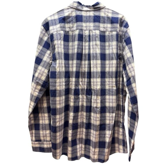 Bixby Nomad Slim Fit Men's Casual Button-Up Plaid Long Sleeve Shirt Size XL Tall - Picture 2 of 6